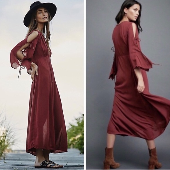 Free People Dresses & Skirts - Free People Endless Summer Cold Shoulder Dress